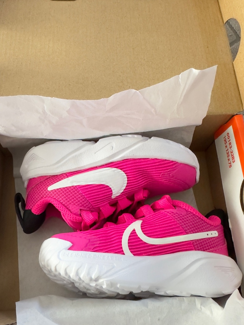 Nike baby shoes Pink & White